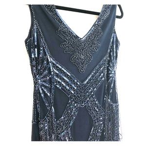 Beaded flapper dress